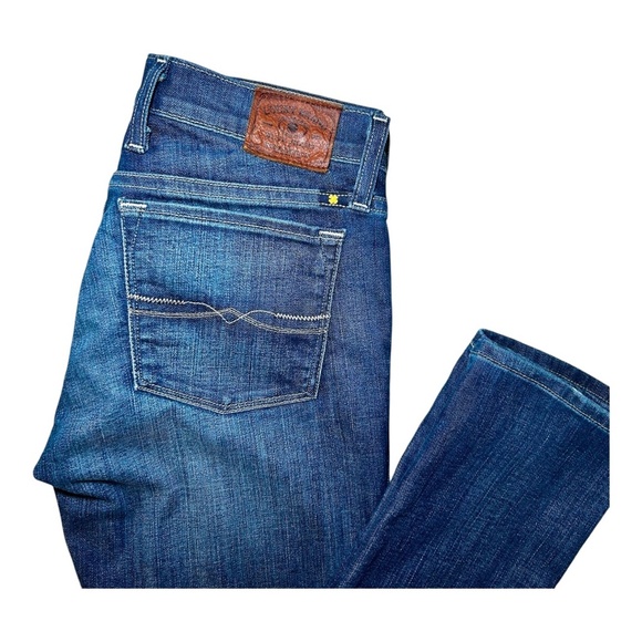 Lucky Brand Charlie Skinny Blue Jeans, Size 2/26 Regular In Excellent Condition - Picture 4 of 10